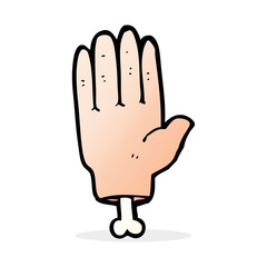 cartoon hand