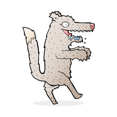 cartoon big bad wolf