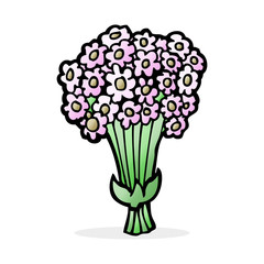 cartoon flowers