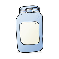 cartoon jar