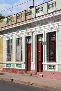 Cuba colonial architecture - Cienfuegos