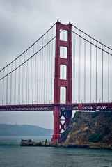 Golden Gate Bridge_Color Vertical