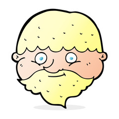 cartoon bearded man