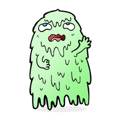 gross cartoon ghost