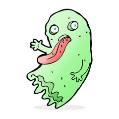 gross cartoon ghost