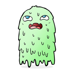 gross cartoon ghost