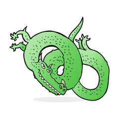 cartoon dragon