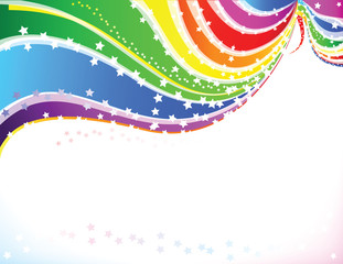 Obraz premium Rainbow background