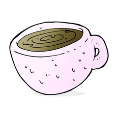 cartoon coffee cup