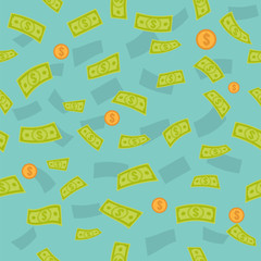 Money rain pattern