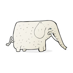 cartoon big elephant