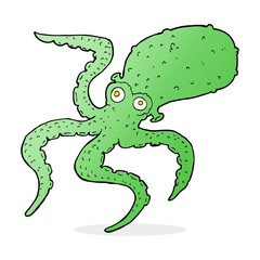 cartoon octopus
