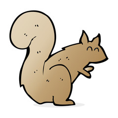 cartoon squirrel