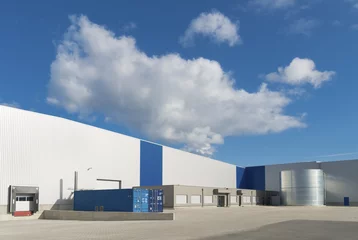 Photo sur Plexiglas Bâtiment industriel warehouse exterior