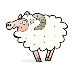 cartoon ram