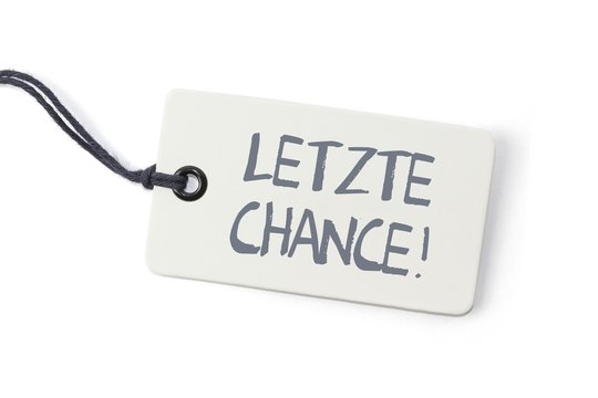 Letzte Chance! Label