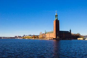 Fototapeta premium Stockholm city hall
