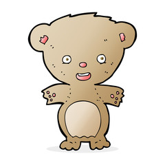 Fototapeta premium cartoon teddy bear