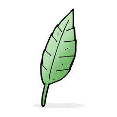 cartoon leaf