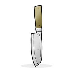 cartoon kitchen knife