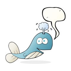 speech bubble cartoon whale