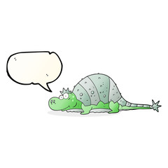 speech bubble cartoon dinosaur