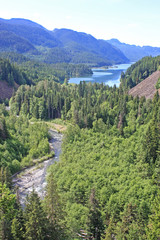Fototapeta na wymiar Coastal Mountains British Columbia