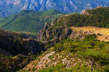 Fototapeta na wymiar Highlands in Bosnia and Hercegovina