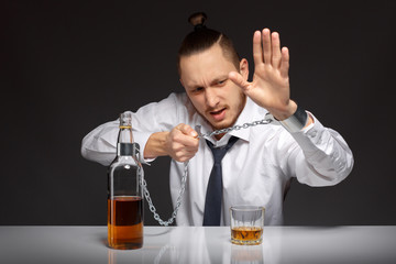 Alcohol dependence in men