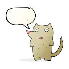 speech bubble cartoon dog