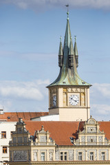 View of the Tyn Church in Prague