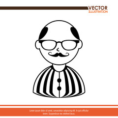 avatar person  design 