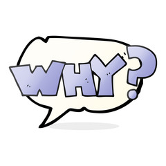 speech bubble cartoon shout WHY?
