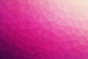 Obraz premium pink abstract background of triangles low poly