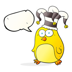 speech bubble cartoon funny bird
