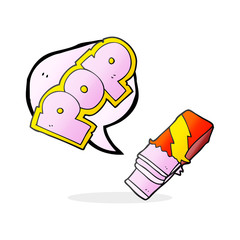 speech bubble cartoon bubble gum