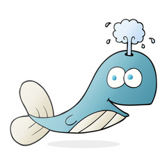 cartoon whale