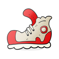 cartoon sneaker