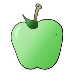 cartoon apple
