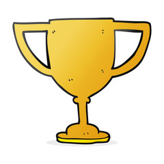 cartoon sports trophy