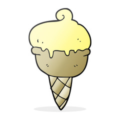 cartoon ice cream