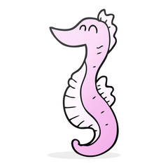 cartoon seahorse