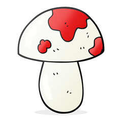 cartoon toadstool