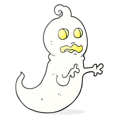 cartoon ghost