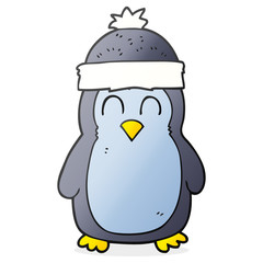 cartoon penguin