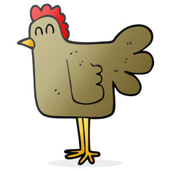 cartoon chicken