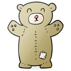 Fototapeta premium cartoon teddy bear