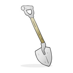 cartoon shovel