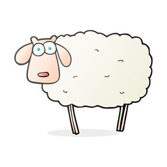cartoon sheep