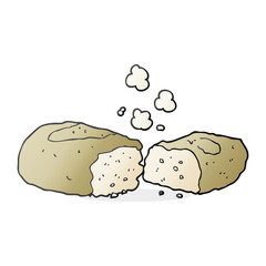 cartoon bread